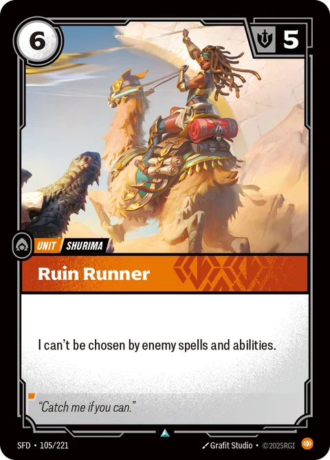 Ruin Runner, Riftbound Legend