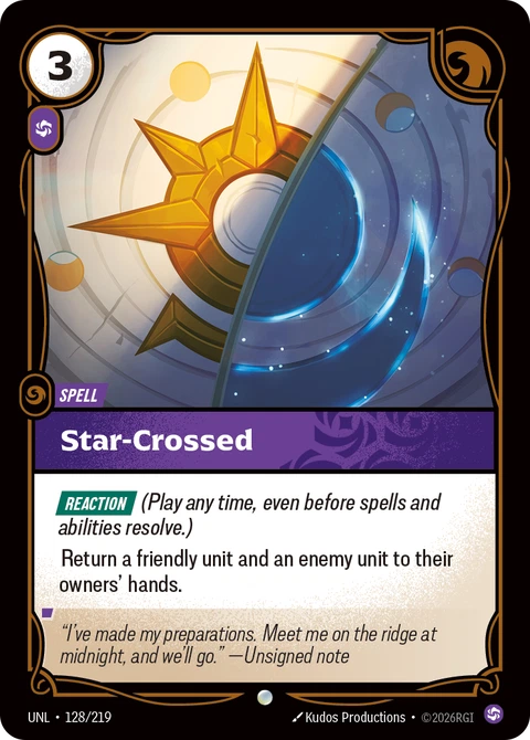 Star-Crossed - Riftbound card