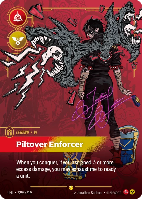Vi, Piltover Enforcer - Riftbound card