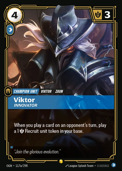 Viktor, Innovator - Riftbound card