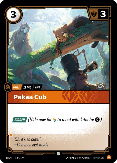 Pakaa Cub - Riftbound card