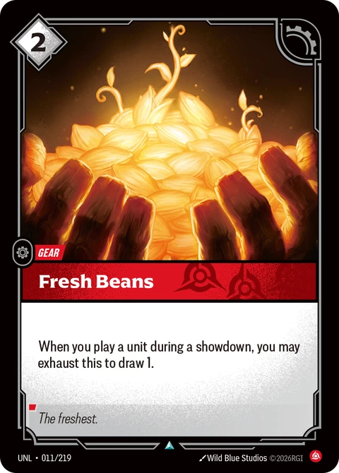 Fresh Beans - Riftbound card