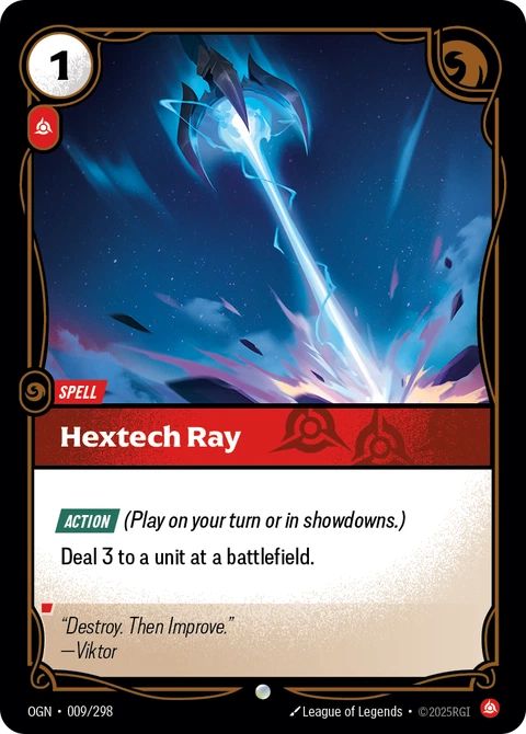 Hextech Ray, Riftbound Legend