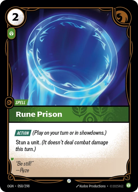 Rune Prison - Riftbound card
