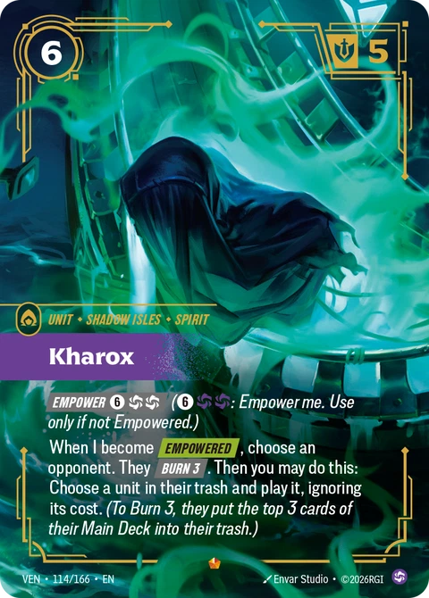 Kharox - Riftbound card