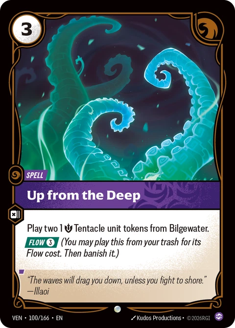 Up from the Deep - Riftbound card
