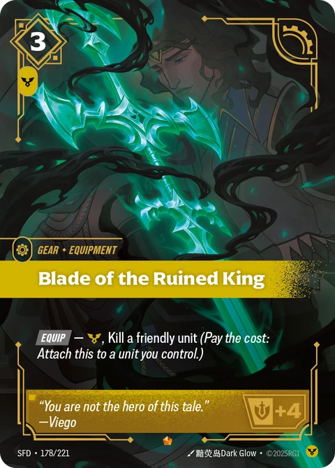 Blade of the Ruined King - Riftbound card