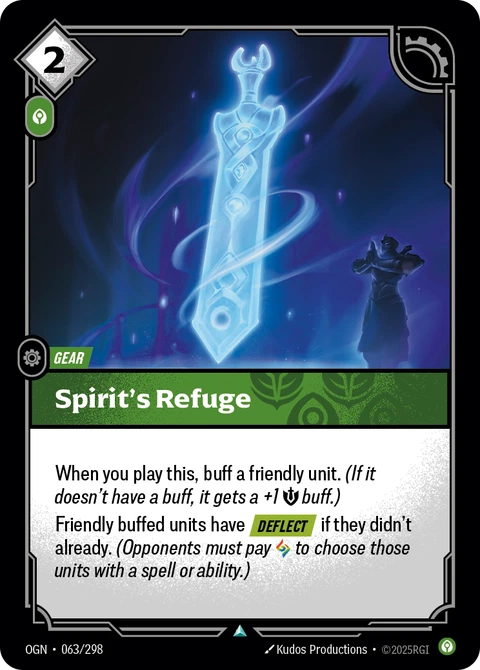 Spirit's Refuge - Riftbound card