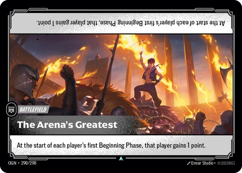 The Arena's Greatest - Riftbound card
