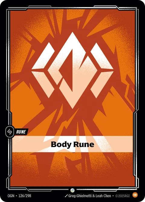 Body Rune - Riftbound card