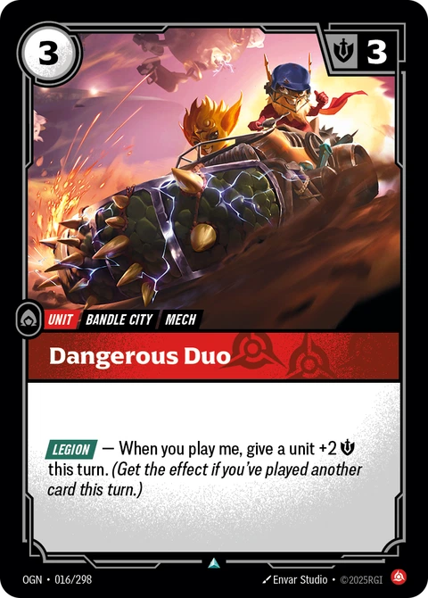 Dangerous Duo - Riftbound card