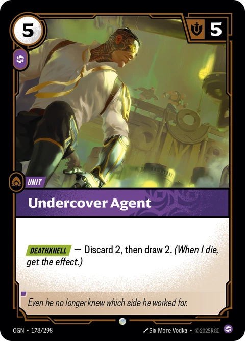 Undercover Agent - Riftbound card