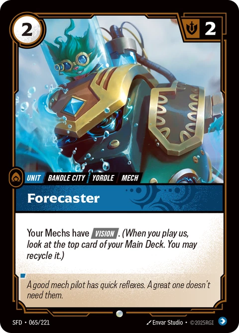 Forecaster - Riftbound card