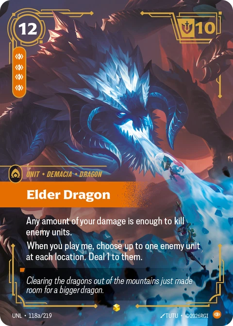 Elder Dragon - Riftbound card