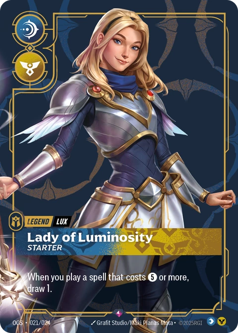 Lux, Lady of Luminosity - Starter - Riftbound card