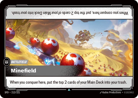 Minefield - Riftbound card