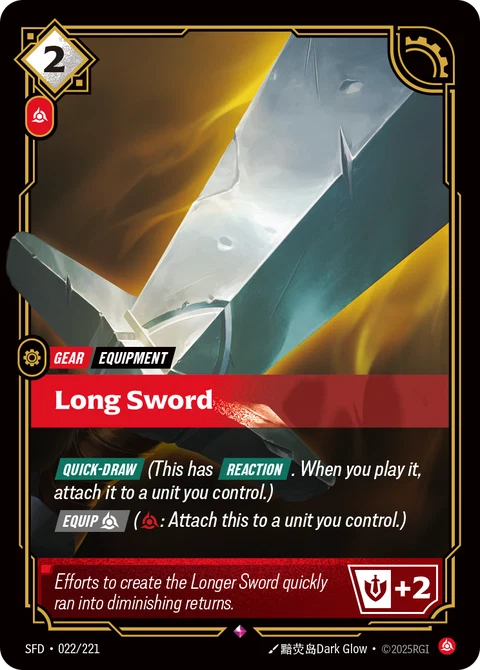 Long Sword, Riftbound Legend