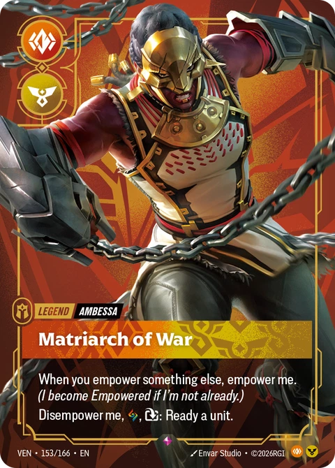 Ambessa, Matriarch of War - Riftbound card