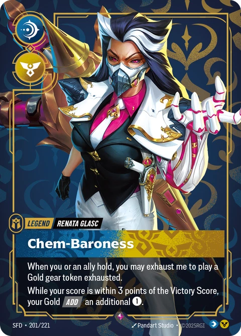 Renata Glasc, Chem-Baroness - Riftbound card