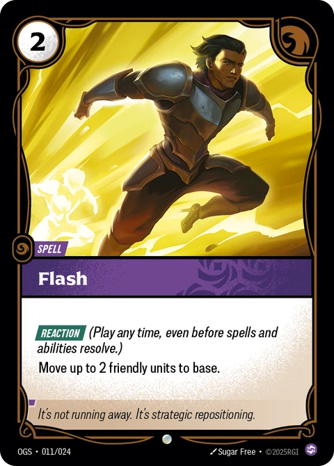 Flash - Riftbound card