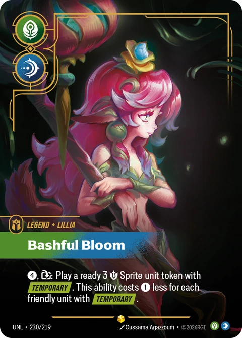 Lillia, Bashful Bloom - Riftbound card