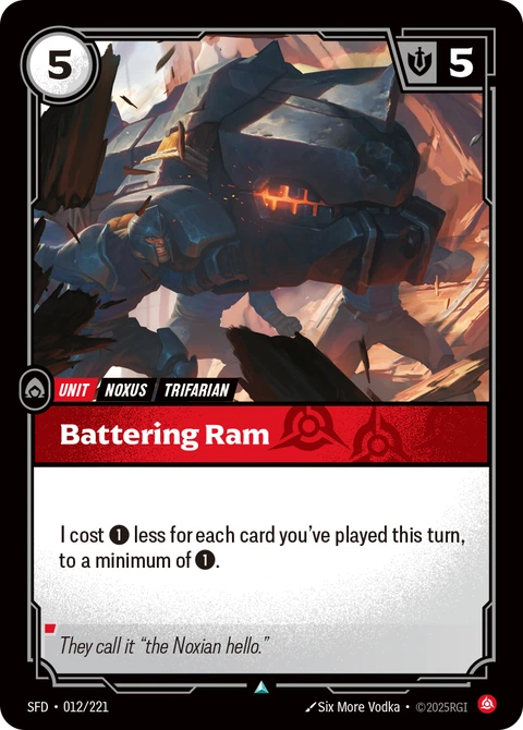Battering Ram - Riftbound card