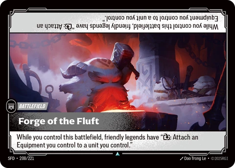 Forge of the Fluft - Riftbound card
