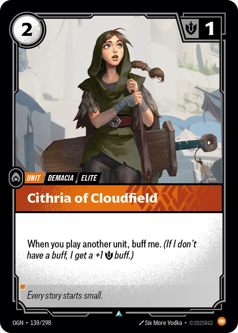 Cithria of Cloudfield - Riftbound card