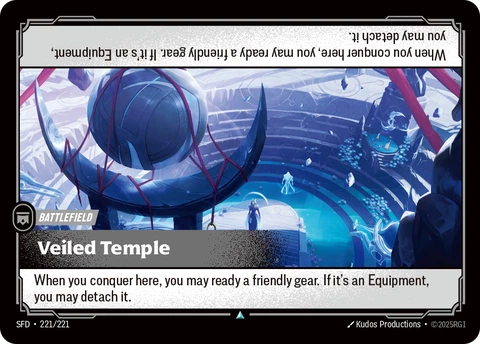 Veiled Temple - Riftbound card