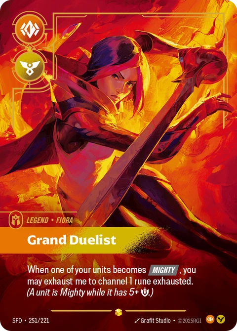 Fiora, Grand Duelist - Riftbound card