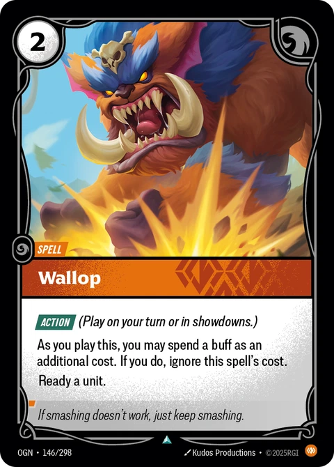 Wallop - Riftbound card