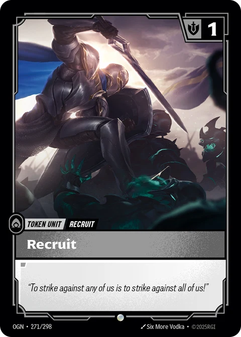 Recruit (DE) - Riftbound card