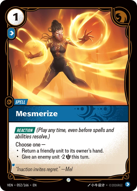 Mesmerize - Riftbound card