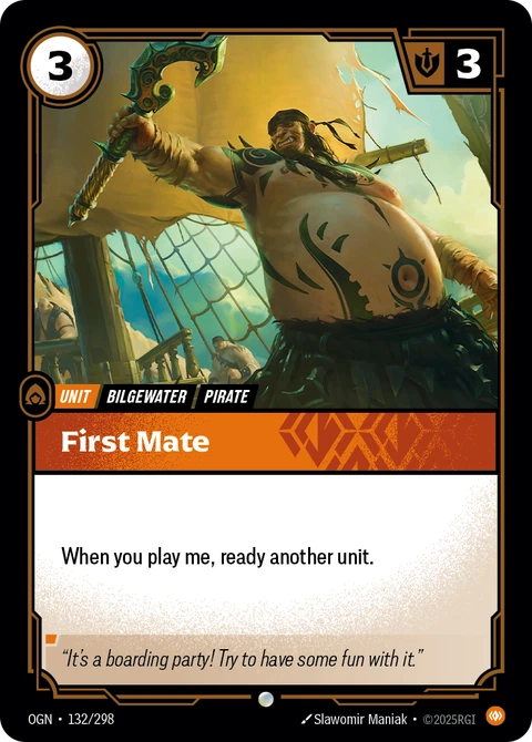 First Mate - Riftbound card