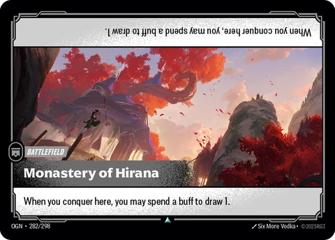 Monastery of Hirana - Riftbound card
