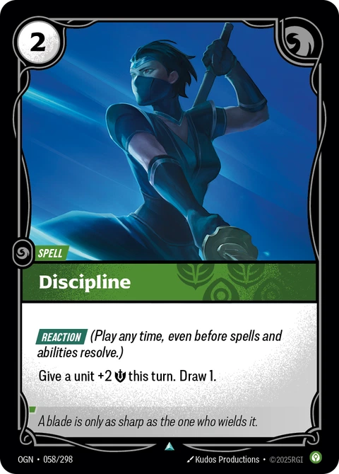 Discipline, Riftbound Legend