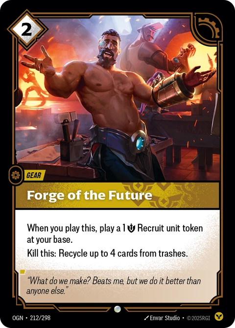 Forge of the Future - Riftbound card