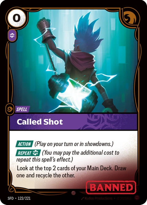 Called Shot - Riftbound card