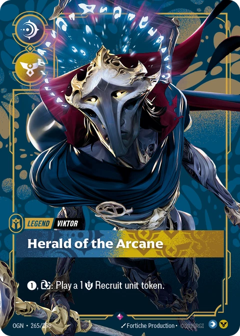 Viktor, Herald of the Arcane - Riftbound card
