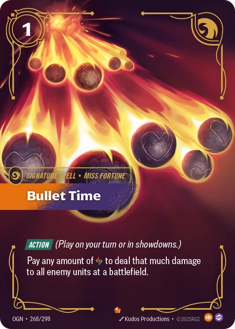 Bullet Time - Riftbound card