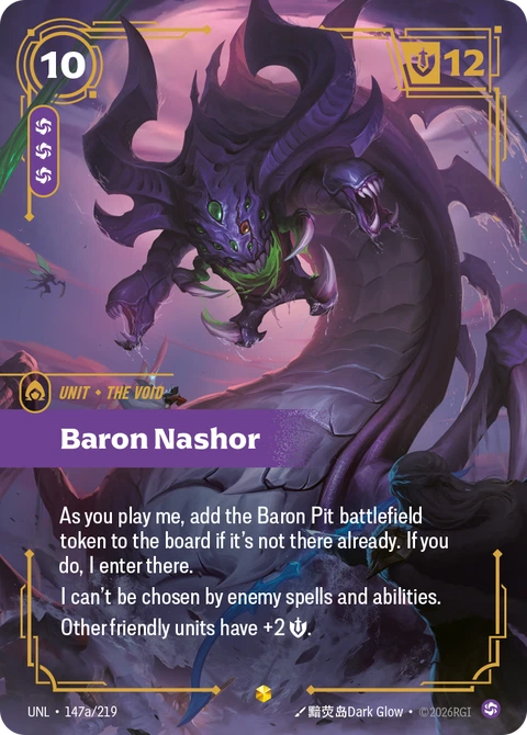 Baron Nashor - Riftbound card