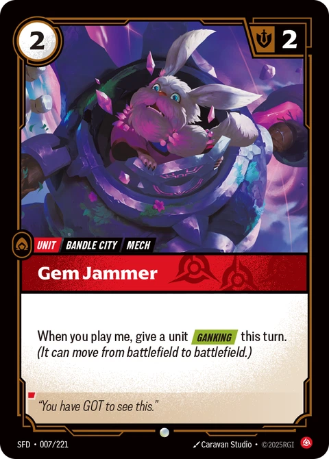 Gem Jammer - Riftbound card