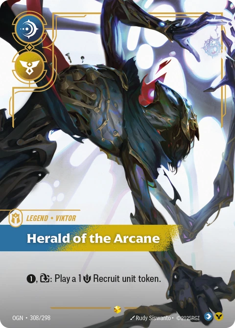 Viktor, Herald of the Arcane - Riftbound card