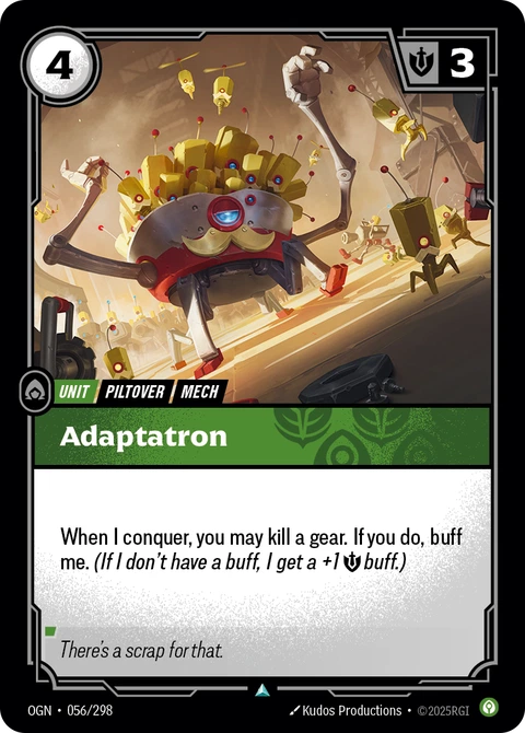 Adaptatron - Riftbound card