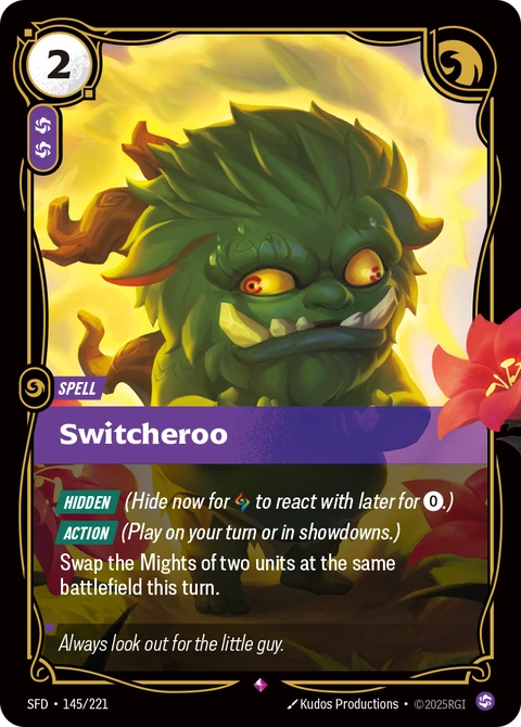 Switcheroo - Riftbound card