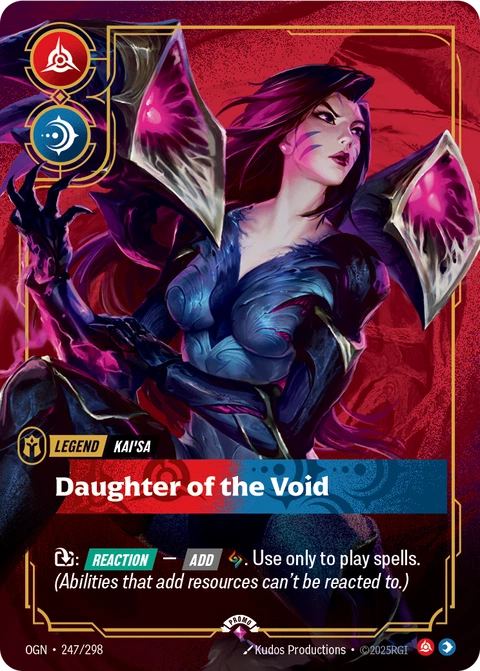 Kai'Sa, Daughter of the Void, Riftbound Legend
