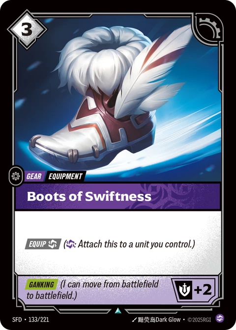 Boots of Swiftness - Riftbound card