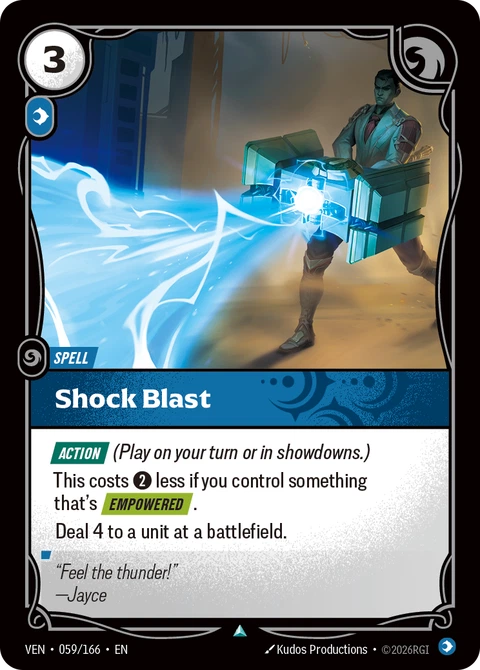 Shock Blast - Riftbound card
