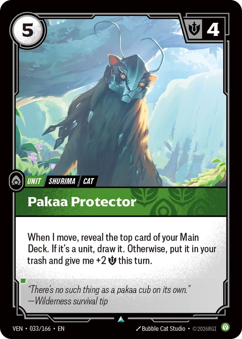 Pakaa Protector - Riftbound card