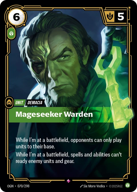 Mageseeker Warden - Riftbound card